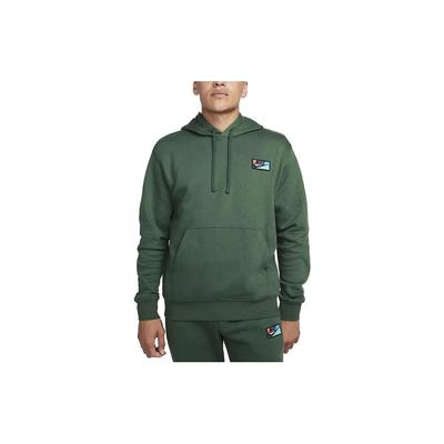Nike Клуб Флис Логотип Толстовка Мужская Толстовка Fir-Green FB8440-323