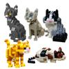 Wisehawk Nanoblock Atonano Cat Set E SEwh, разные цвета, популярные корейские игрушки