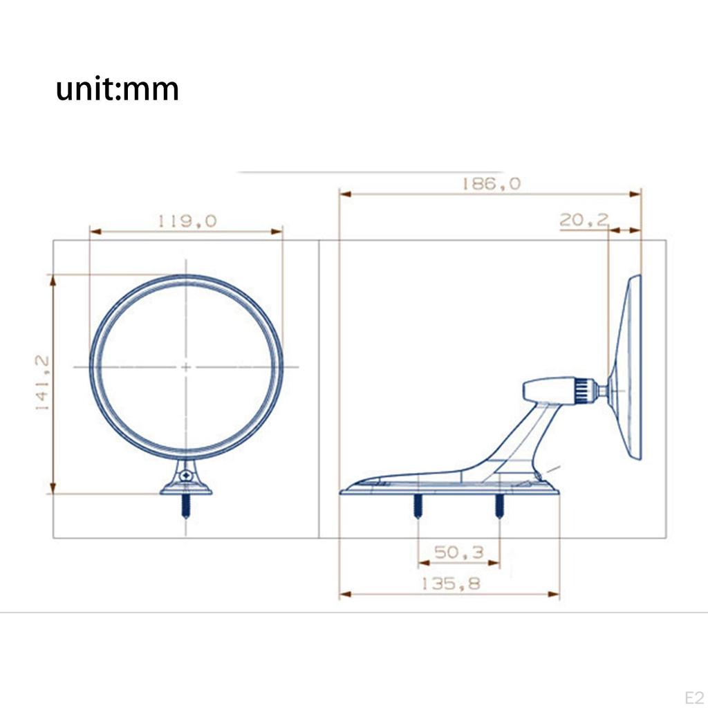 1 пара аксессуаров для внешней отделки автомобиля в стиле ретро. Практичные, долговечные, прямая замена.