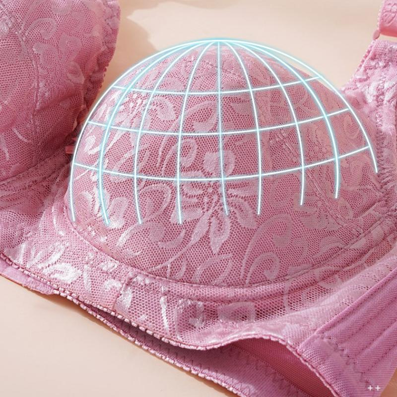 Женский кружевной бюстгальтер большого размера с сильной поддержкой, нижнее белье на косточках, мягкий, приятный для кожи топ на бретелях