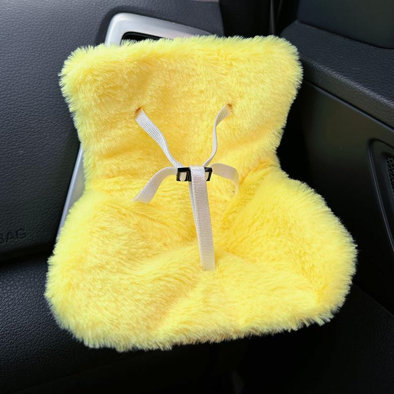 Мини плюшевая кукла, безопасное сиденье, кавайная кукла Лабубу, плюшевое безопасное сиденье, автомобильное ароматическое украшение, подарки