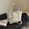Large Bag Women's Large-capacity Bag New Trendy Texture Fashionable Shoulder Bag Class Commuter Tote Bag