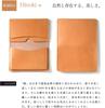 Визитница Tochigi Leather Beige Hinoki Made in Japan Card Case Натуральная кожа Мужская (л, цвет)