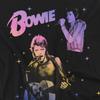 David Bowie Футболка мужская с радужным градиентом