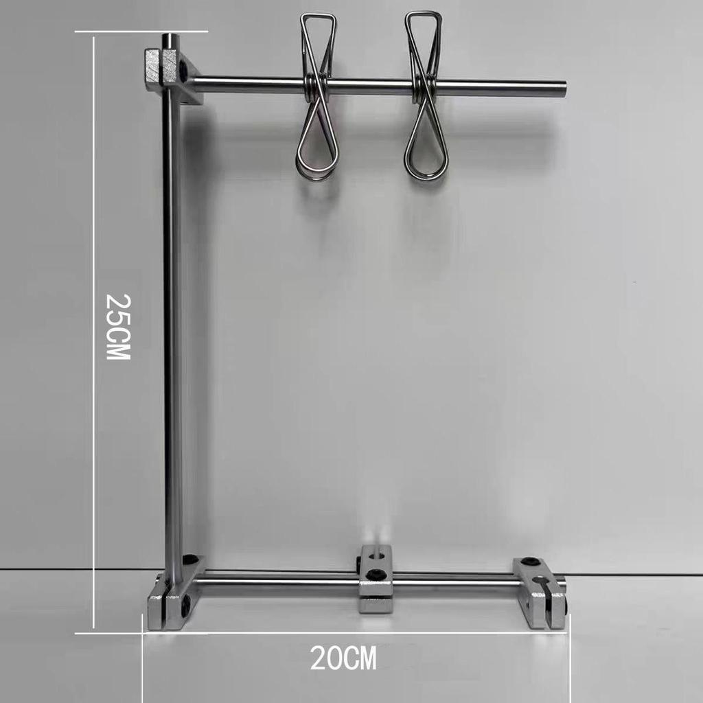 Desktop Photo and Card Display Stand | Linear Shaft Notepad Holder | Desk Ornament | Coffee Shop Menu Holder