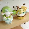 Genuine keeppley Sanrio building block cake series HelloKitty mymelody model Kuromi Cinnamoroll assembled toy birthday gift