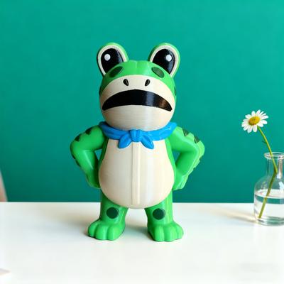 Портлендский Протестный Лягушонок Орнамент 3D-печатная Фигурка Лягушки Коллекционный Символ Мира И Доброго Протеста Активизм Подарок Вдохновляющая Скульптура Лягушки