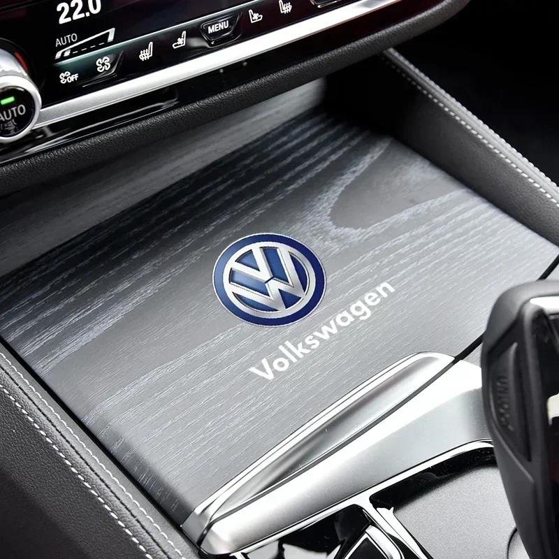 Cars VW For Volkswagen Car Emblem Logo Decorative Stickers Badge Deca lFor Volkswagen VW Golf 4 5 6 7 Jetta Polo Caddy GTI Bora