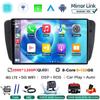 Android 14 Автомобильное радио для Seat Ibiza 6j 2009 - 2012 Мультимедийный видеоплеер QLED сенсорный экран GPS-навигация Carplay Auto Stereo