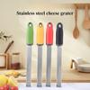 Stainless Steel Cheese Grater Multi Functional Handheld Labor-saving Food Grinder Rust Proof Chocolate Lemon Peel Handle Grinder