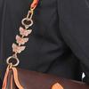 Регулируемая цепочка-удлинитель с застежкой-карабином в виде бабочки из сплава для индивидуальной длины ожерелья, браслета, ювелирный аксессуар