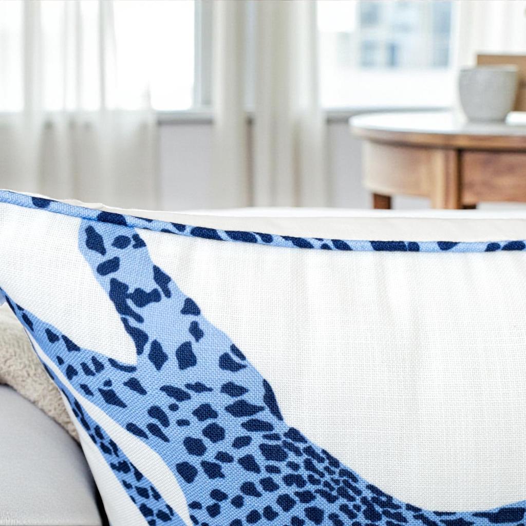 Eurasia Decor Running Leopard Printed Decorative Cushion Cover – Cotton Blend