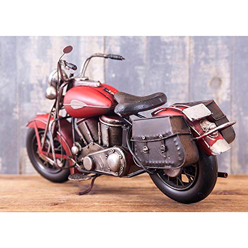 Винтажный жестяной объект "Старый велосипед", Высота 24 см, Длина 40 см, Глубина 13 см, 0910E-1488, Интерьер, Мотоцикл, Ретро, Интерьер, Американские товары