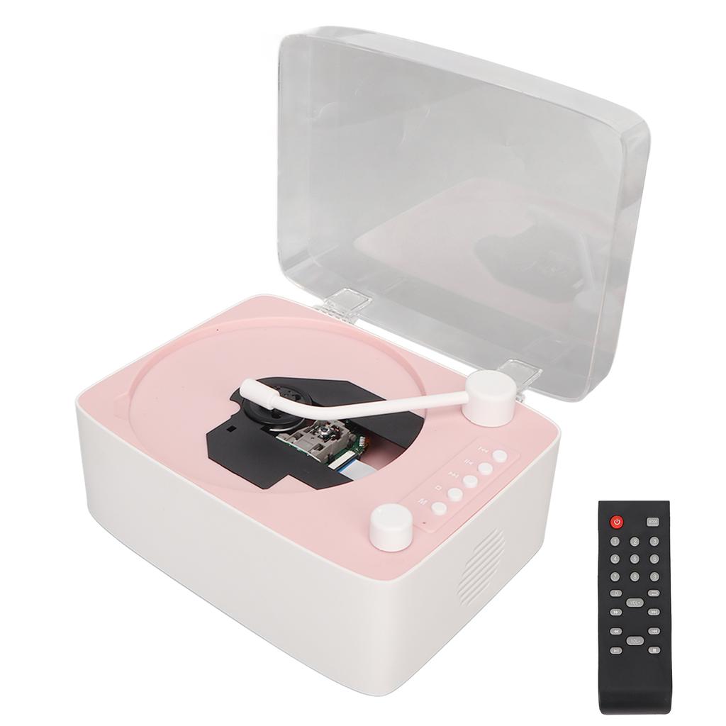 Bluetooth CD-плеер HiFi Звуковой динамик поддерживает AUX USB CD-плеер с дистанционным управлением Dust Cov