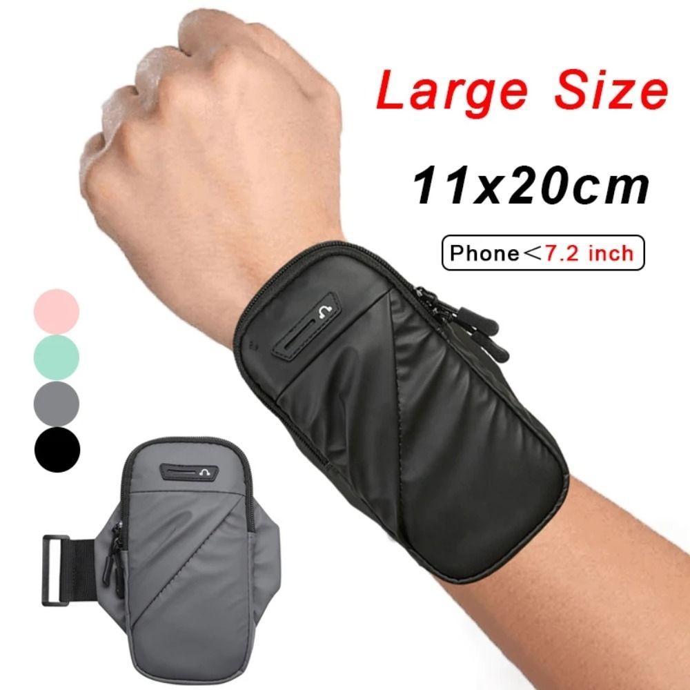 Wrist Wallet Running Phone Holder Jogging Case Cycling Arm Band Case Sport Arm Bag  Gym Fitness