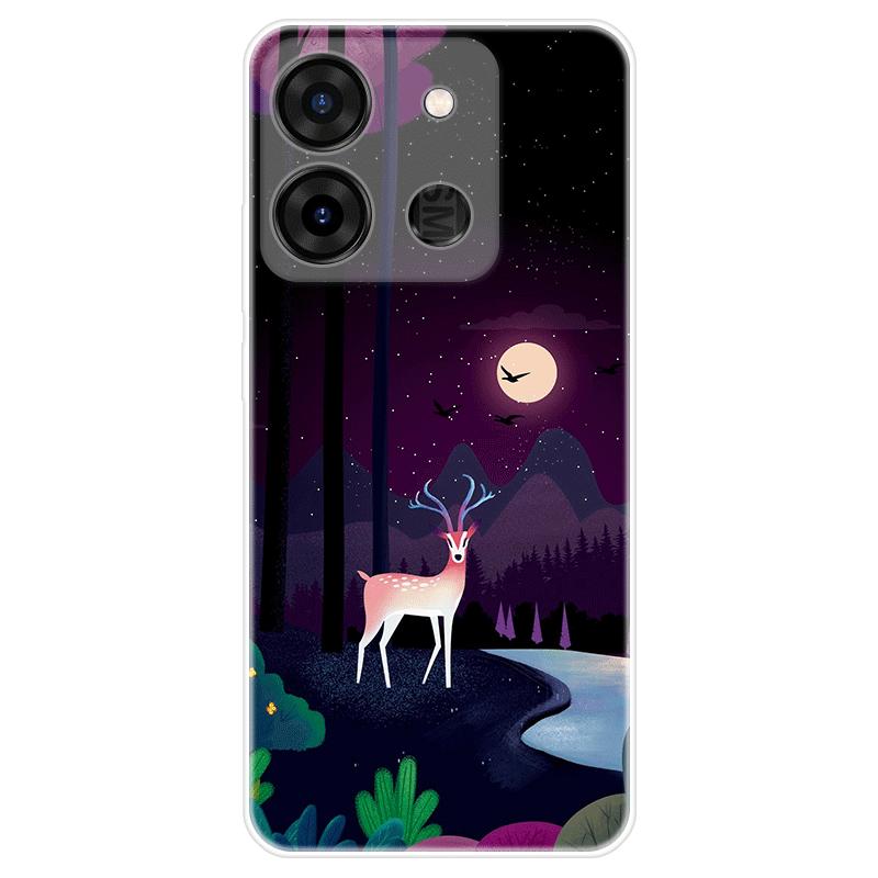 For Infinix Smart 7 Plus HD X6516 Case Soft Silicone Back Cover Cartoon Phone Case Fashionable