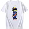 Streetwear Mini F1 Tshirt Summer Men's Clothing Women's Short Sleeve Kawaii Automobile Race T-shirt