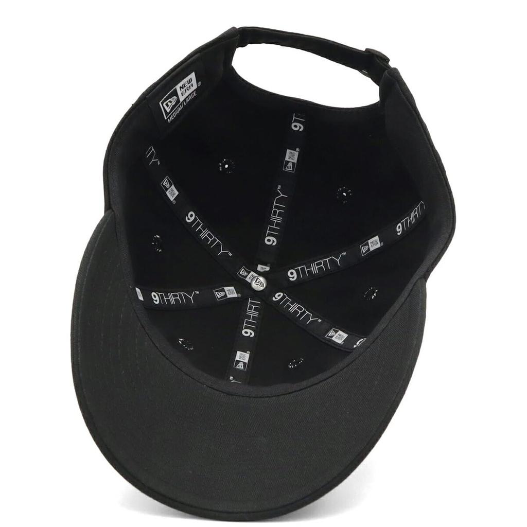 Крышка 9THIRTY Plain Black 930 NONWAS BASIC BLK WHI 25J [New Era] Non-wash M/L