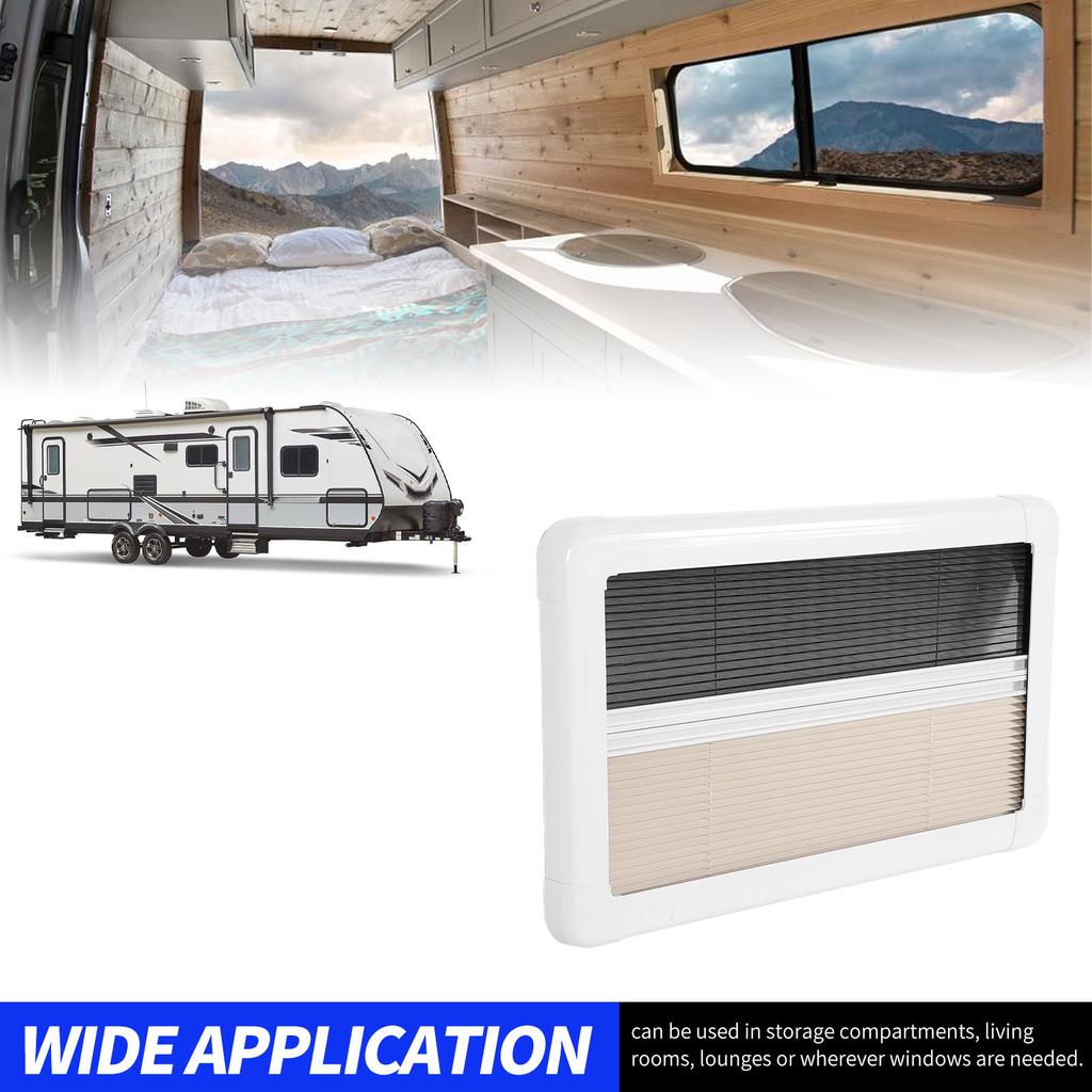 28x16inch RV Windows Interior Shade Blinds Screen UV for Camper Van Motorhome Window RV Interior Screen