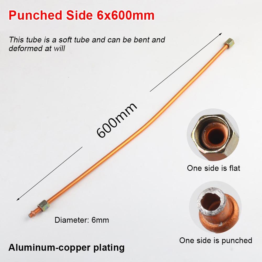 1Pcs 200/400/600/800mm Pressure Relief Valve Tube Air Line Hose  Air Compressor Replacement Parts