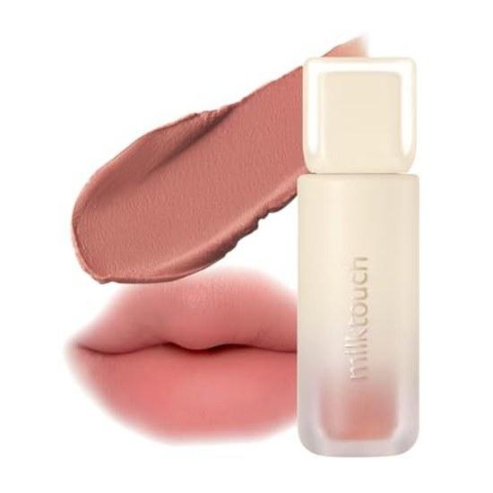 Milk Touch Растушевывающийся матовый тинт для губ (01 Продукт «Персик-Заварной крем»)