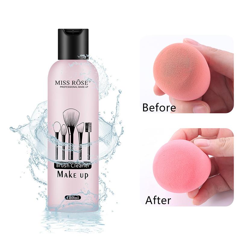 Жидкость для чистки пуховки Powder Puff Cleaner Liquid Очищающая жидкость Кисти для макияжа Beauty Tool Жидкость для чистки пуховки Powder Puff Cleaning Liquid
