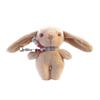 Adorable Plush Bunny Keychain Mini Stuffed Toy Cute Rabbit Bag Charm Pp Cotton