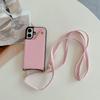 Зеркальный чехол-чехол на веревке для iPhone 16, 15 Plus, 14, 13, 12, 11 Pro Max, X, XR, 7, 8, кошелек с держателем для карт, кожаный откидной чехол
