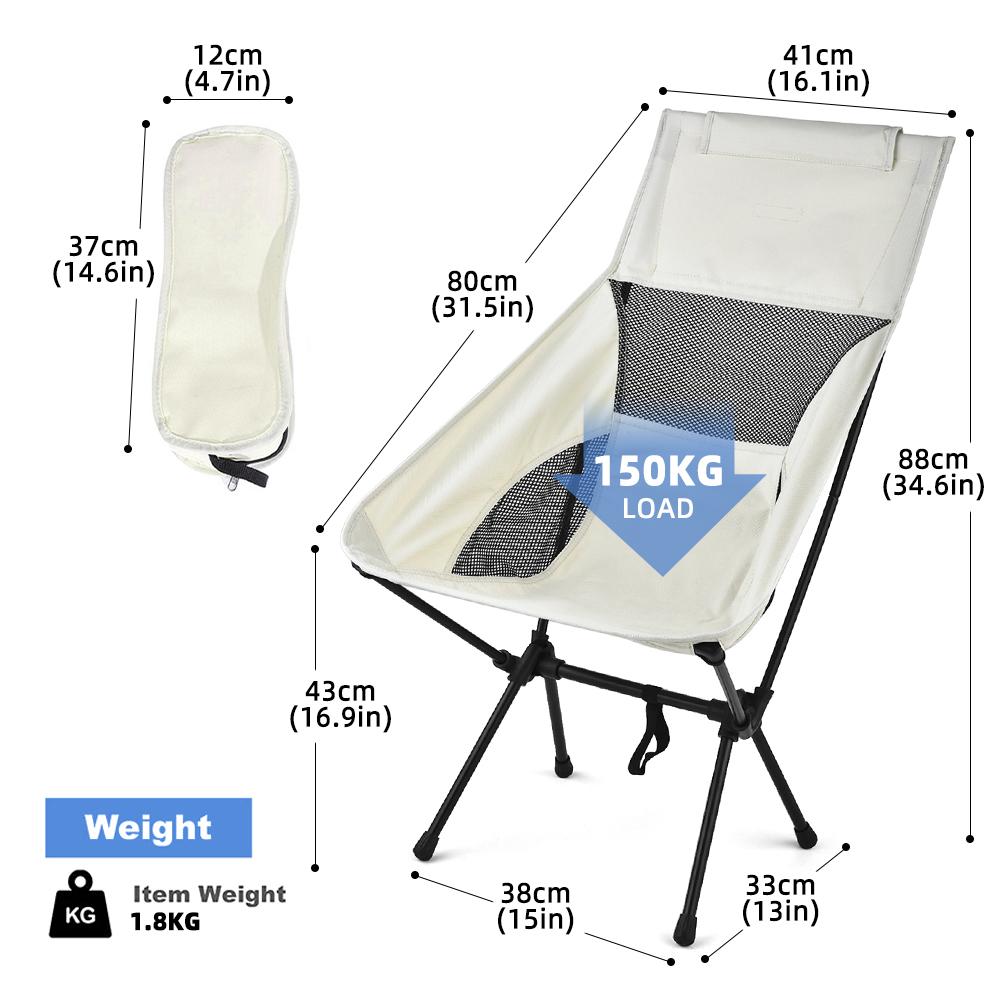 2 шт. складной стул для кемпинга, легкий портативный стул для кемпинга на открытом воздухе для барбекю, пикников, пеших прогулок