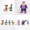 Disney Mickey Mouse Friends Collectible Figure Set Toy Ornament For Kids