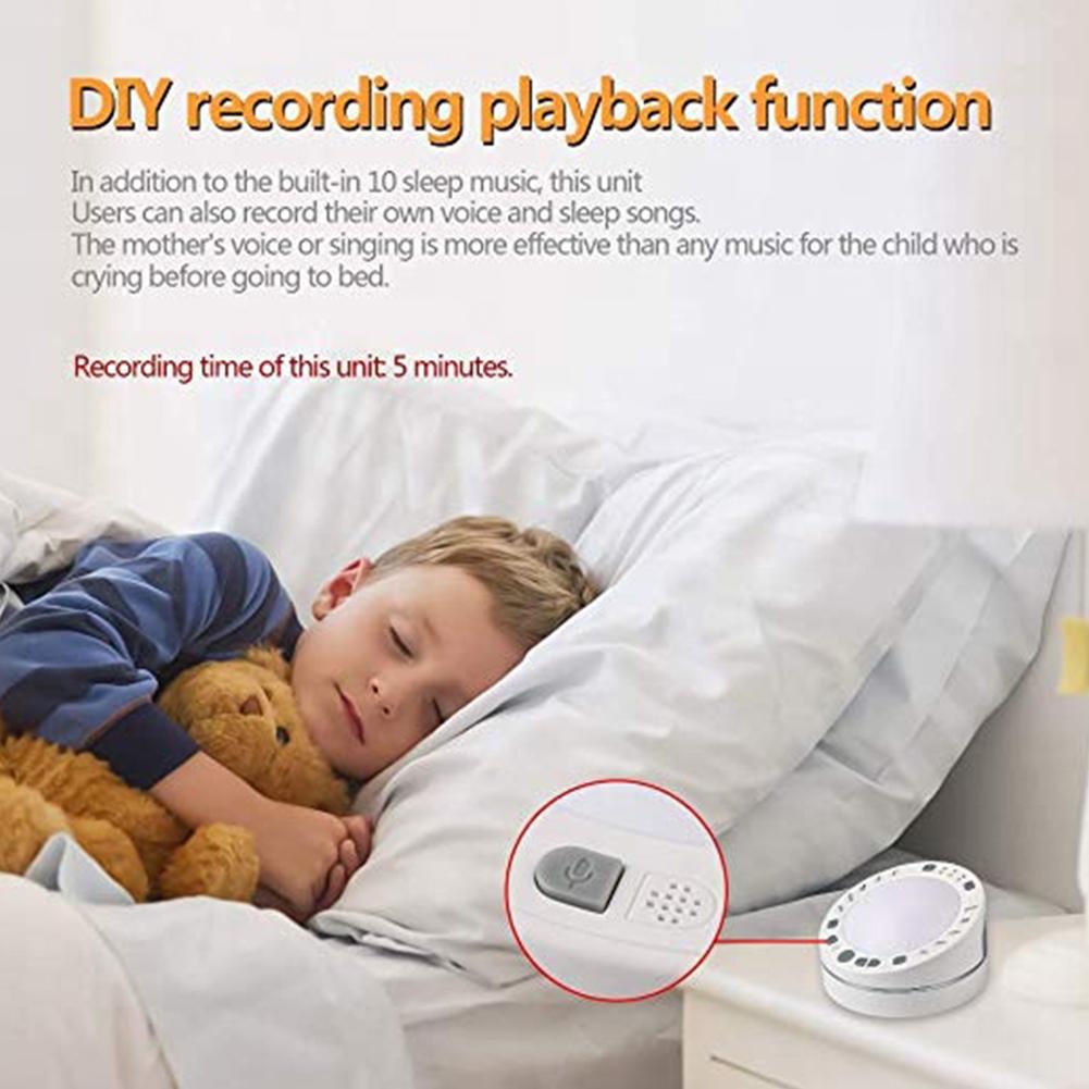 White Noise Machine for Sleeping Pacify  to Sleep Improving Sleep Portable Sleep Therapy Soother
