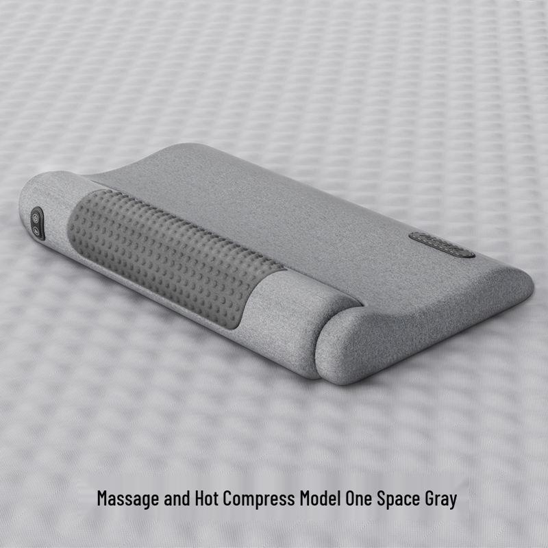 2025 Подушка с подогревом для шеи для поддержки шеи и массажа с тракцией позвоночника