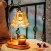 Nordic Table Lamp Glass Aroma Candles LED Desk Lamp GU10 Adjust Light Source Bedside Study Home Ambiance Decorative Table Light