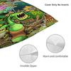 My S-Singings M-Monsters Pillow Case  Kawaii Pillow Cover Graphic Pillowcases For Living Room Sofa