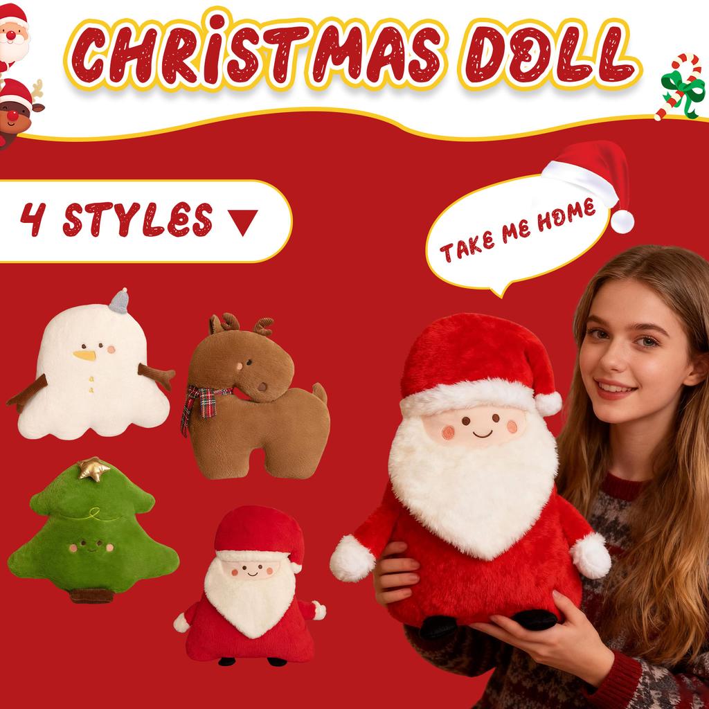 Cute Plush Toy Doll, A Gift For Friends And Children