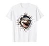 Shark Animal Pattern Motif Drawing Illustration Face Shark T-shirt