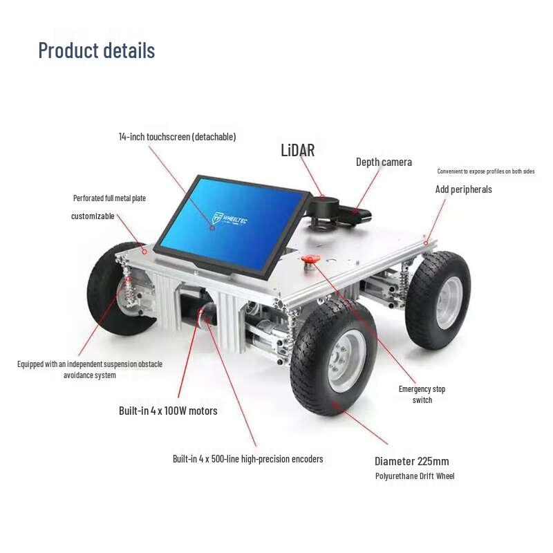 Lunqu RDK X5 ROS Autonomous Driving Robot Chassis