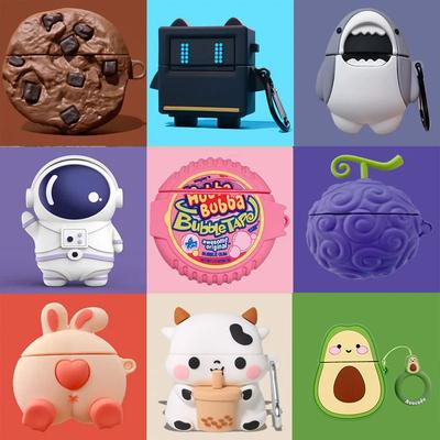 3D Печенье Силиконовый чехол для AirPods 3 2021 3-го поколения Мультяшный Милый Чехол для наушников для AirPods Pro 3 2 1 Чехол для зарядки наушников