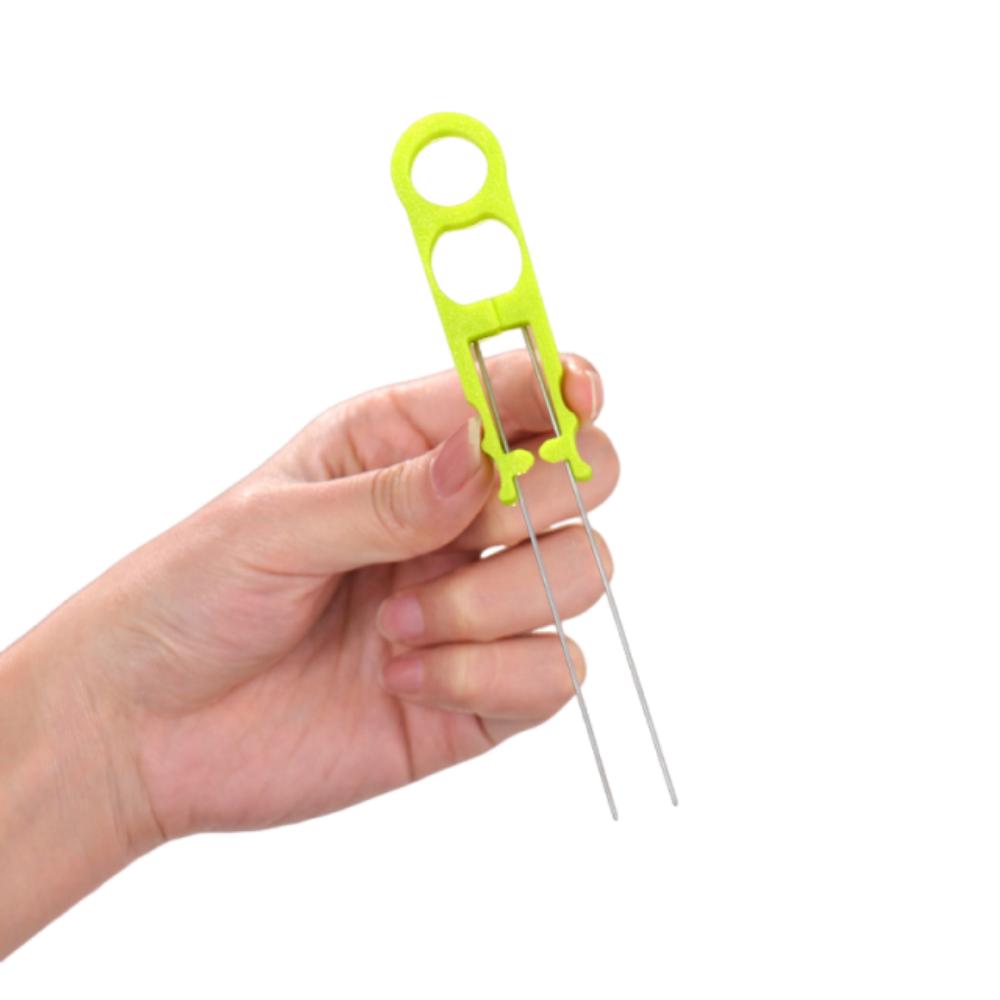 High-Quality Beans Fusion Beans Pen Multifunctional Handmade Collage Beans Needle Handheld Double Needles Perler Bead Tweezer