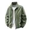 Мужская легкая куртка с воротником-стойкой, повседневная ветрозащитная нейлоновая верхняя одежда, для ежедневного ношения