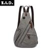 Canvas Sling Bag Convertible Crossbody Chest Bag Shoulder Backpack Daypack for Men Women Outdoor Sports Cycling Travel Hiking