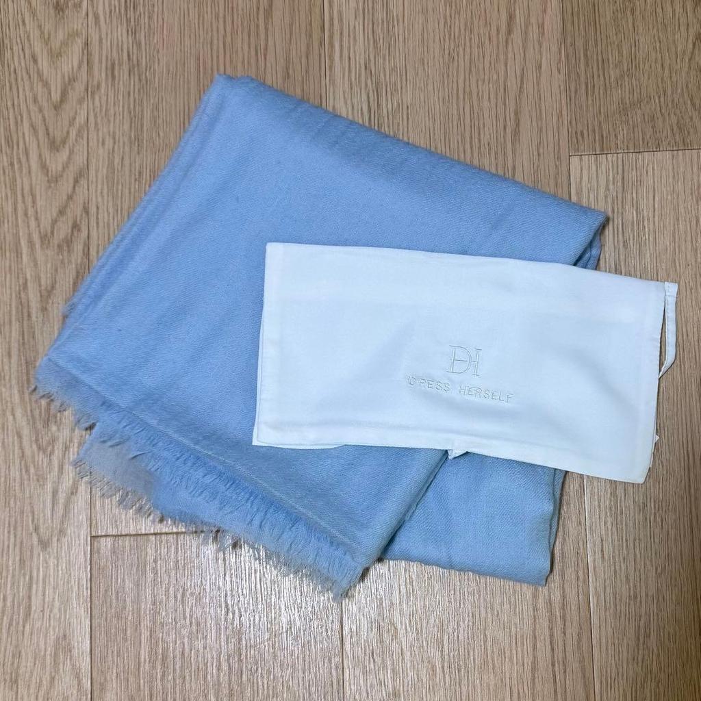 [9/30 limited price reduction] DRESS HERSELF 100% cashmere stole