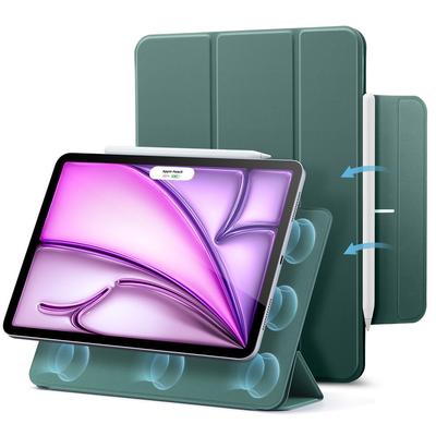 ESR Магнитный чехол Rebound для iPad Pro 12.9 4 / 5 / 6 / 2020-2022 / Air 13 1 / 2 / 2024-2025 Лесной Зеленый