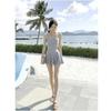 DK Swimsuit Sexy Fairy Look One-Piece Slimming