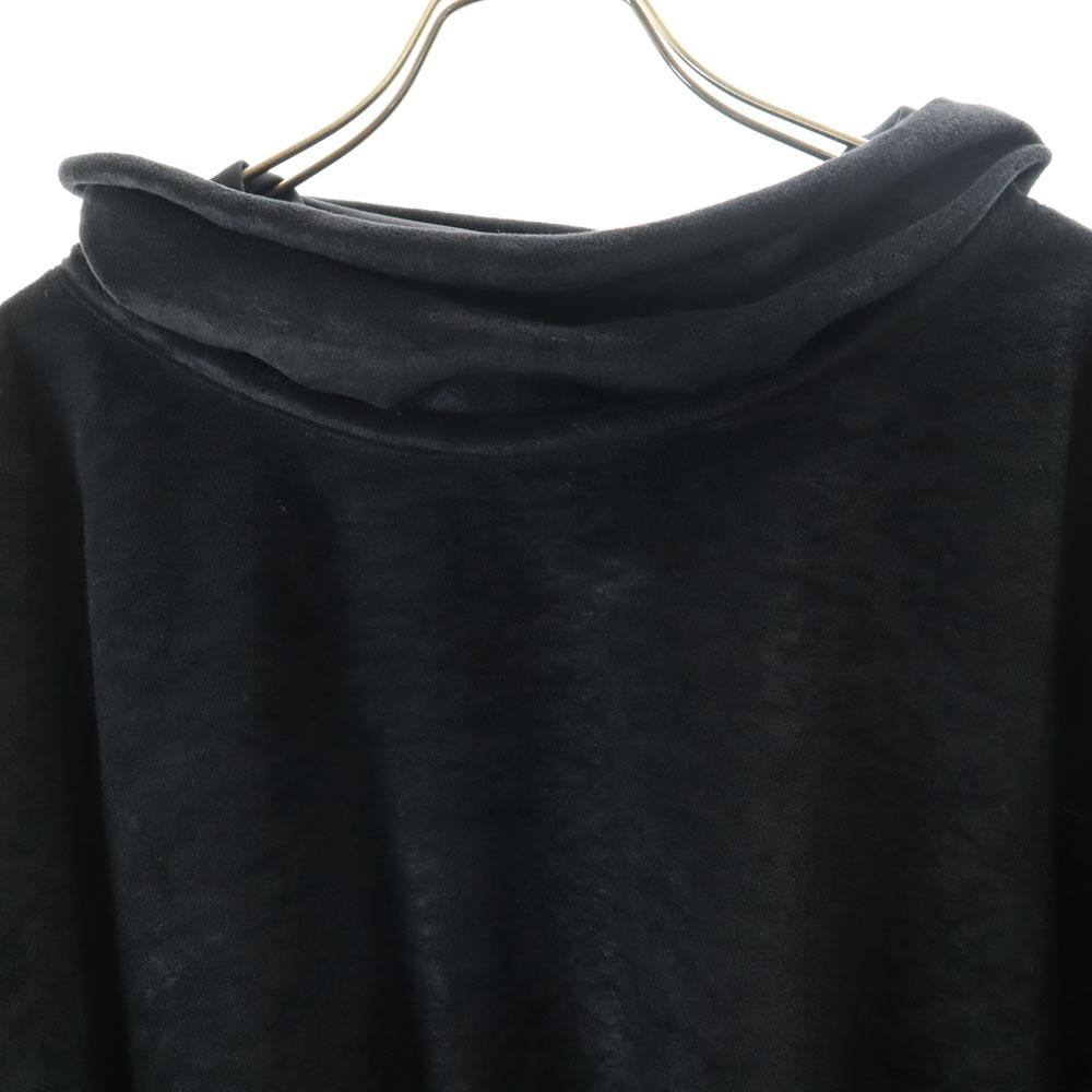 Y's 80-е Сделано в Японии Винтаж Водолазка с длинным рукавом Крой черный Женский Б/у