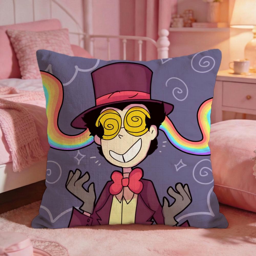 Cool Cartoon SSuperjail Cushion Cover Premium Comfort Reversible Pillow Cove Two In One Design For Any Room Car Interior