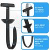 1000set Self-locking Nylon Cable Tie Buckle - Heavy Duty Pin & Button Zip Ties Car Repair Fastening Strap