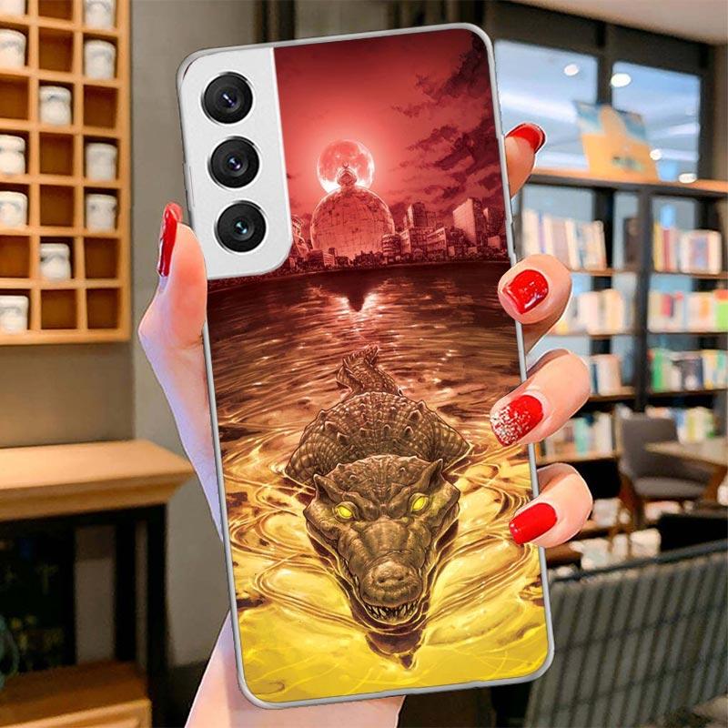Crocodile Animal Cover Phone Case For Samsung Galaxy S26 S25 Edge S24 Ultra S23 S22 Plus S21 S20 FE Soft Fundas Shell Galaxy S25