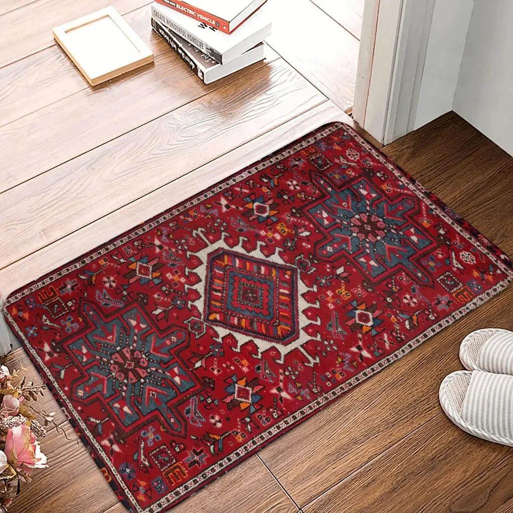 Moroccan Ethnic Style Carpet Bohemian Air Door Mat Bathroom Kitchen Foyer Anti Slip Rug Home Decoration