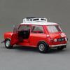 ABAL1 1/18 Mini Cooper Rally 1967 Monte Carol Racing Diecast Alloy Toy Car Vehicle Model Free Wheels Collection Gift For Children Boys
